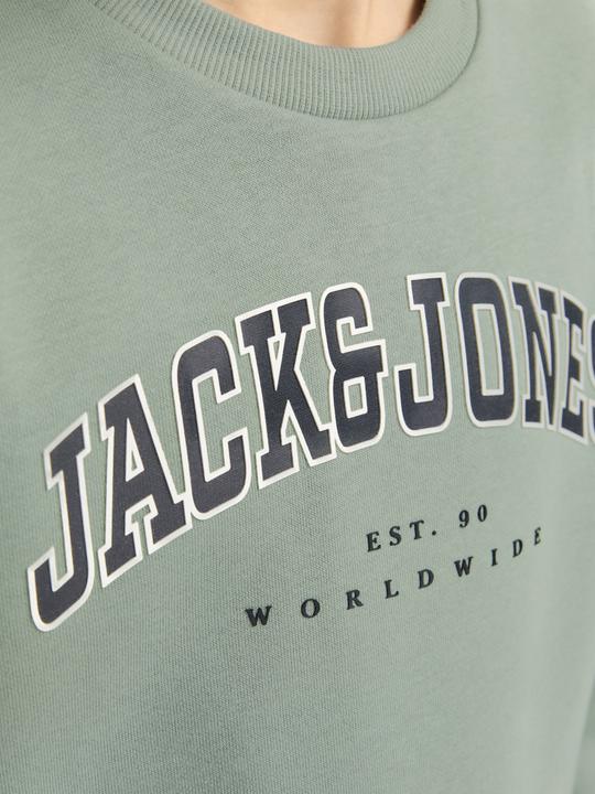 Actual product image Jack & Jones Jjecaleb Varsity Sweat Crew Neck Sn Jnr (140)