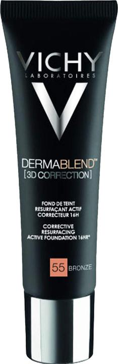 Actual product image Vichy DERMABLEND 3D CORRECTION fond de teint resurfaçant #55-bronz (55-bronz)