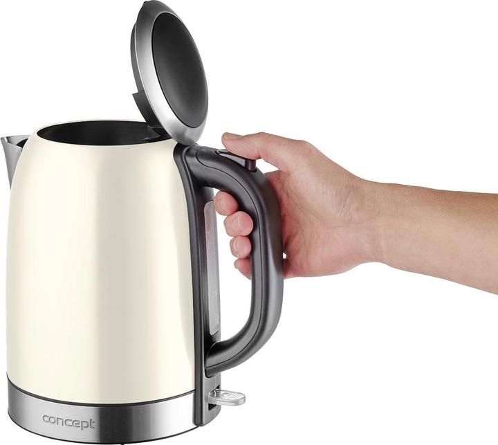Actual product image Concept RK3242 electric kettle Cream (1.70 l)