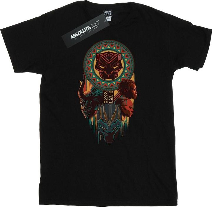 Schwarzer Panther Totem TShirt (L)