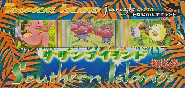 Actual product image Pokémon Tropical Island Jungle Collection Set Japanese Southern Islands (Sealed) (Japanese, Box Set & Collection)