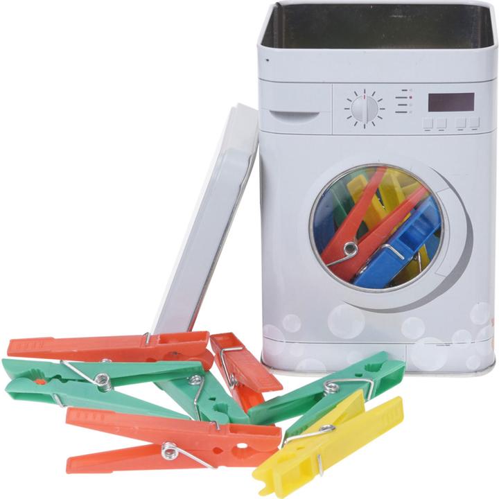 Produktbild Vilde Wandtrockner mit 4 ausziehbaren Wäscheleinen, 14 m, inkl. Wäscheklammer-Set (14 m)