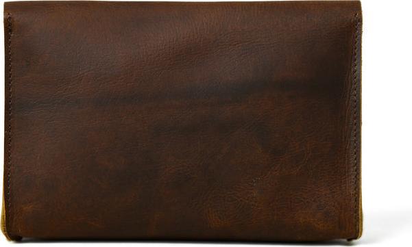 Actual product image Only-Bags.Store Chic leather clutch in cocoa
