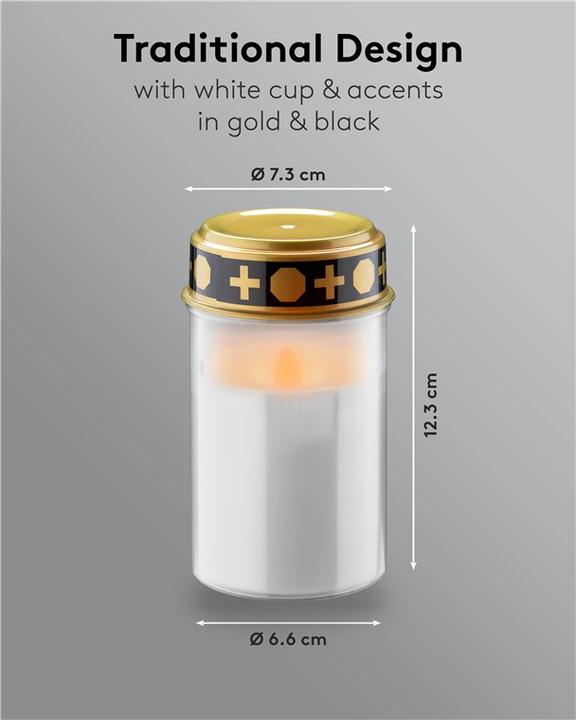 Image du produit Goobay Lumière de tombe à LED, blanche (1 x)