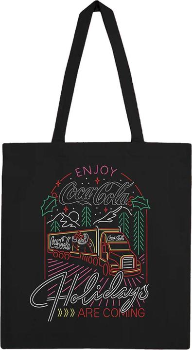 Coca Cola Tragetasche Neon Weihnachten