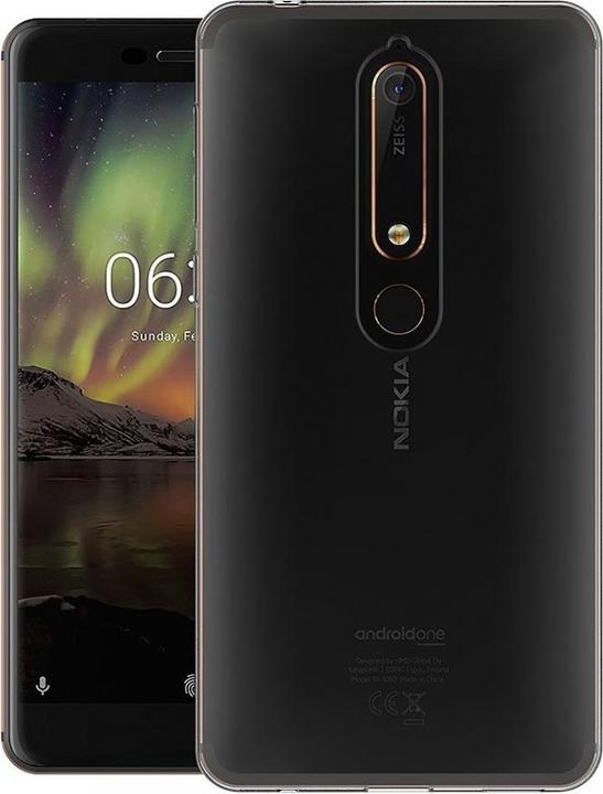 Produktbild Screenguard Nokia 6.1 Flexible TPU Clear Case (Nokia 6.1)