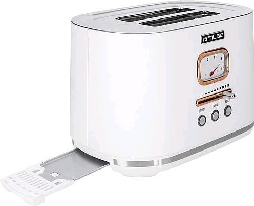Image du produit Muse Grille-pain MS130 BC acier inoxydable noir