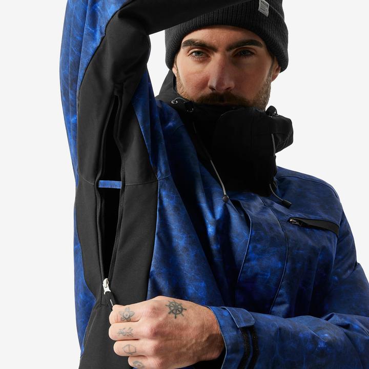 Produktbild Dreamscape Snowboardjacke Skijacke Herren - SNB 100 blau (S)