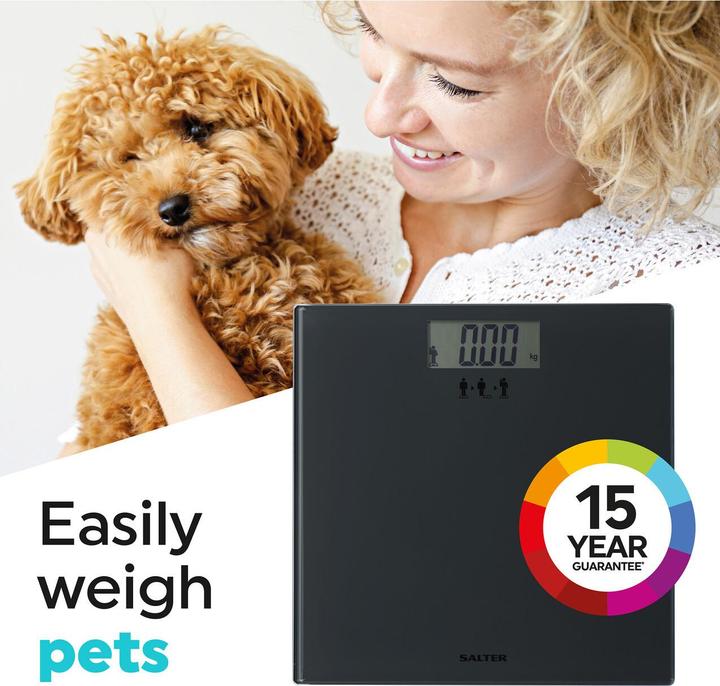 Produktbild Salter SA00300 GGFEU16 Add and Weigh Scale Black (180 kg)