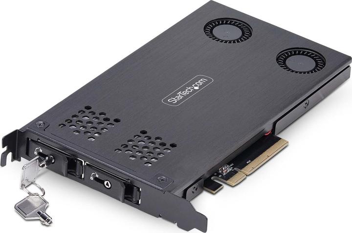 StarTech HDD Acc Dual M.2 NVMe SSD vers PCIe x8