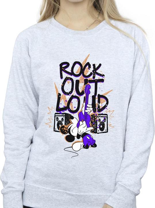 Immagine prodotto Disney Mickey Mouse Rock Out Loud Felpa Donna (L)