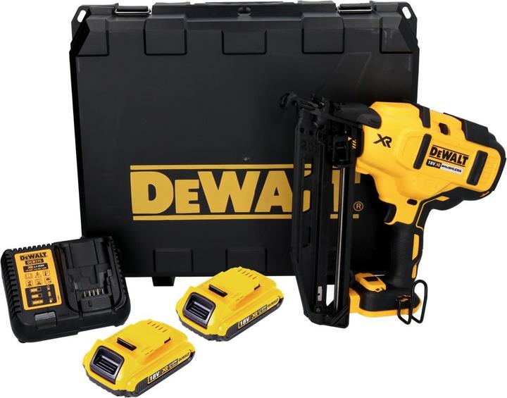 Image du produit DeWalt NAILER 18V 16Ga 32-63mm 2 x 2.0Ah LI-ION BRUSHLES DCN660D2