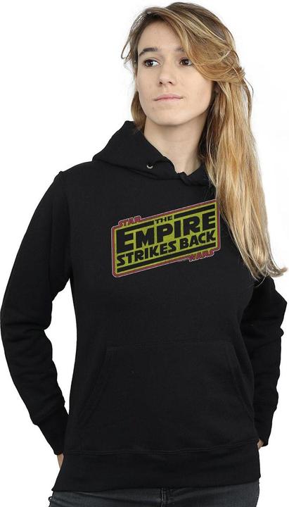 Star Wars The Empire Strikes Back Logo Kapuzenpullover (XXL)