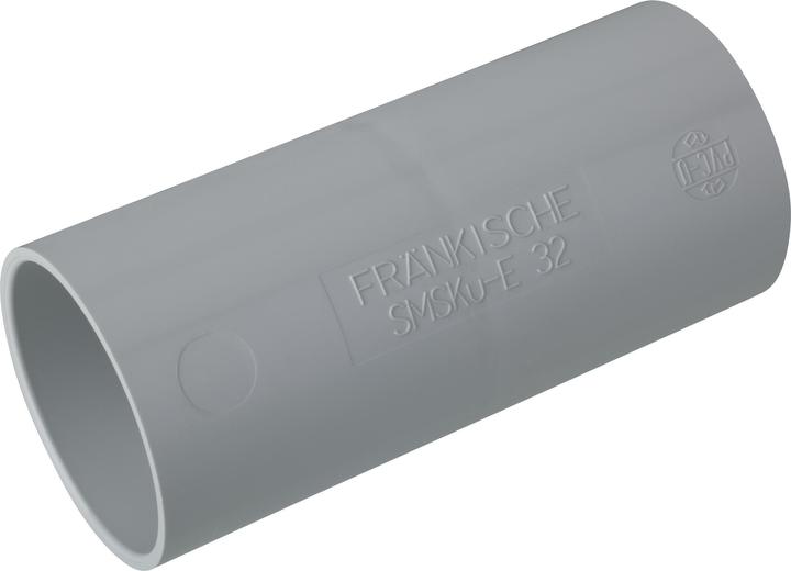 Fränkische Rohrwerke Plastic push-in sleeve SMSKu-E, Ã˜ mm - inch 25 mm, grey