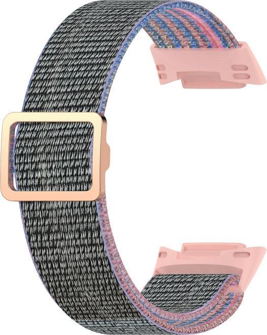Produktbild Cover-Discount Fitbit Charge 5 - Canvas Armband rosa (Nylon)