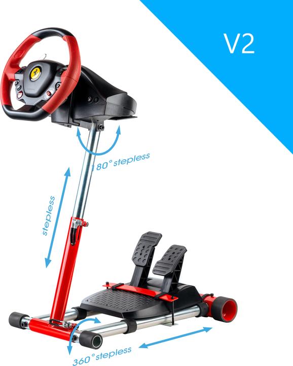 Wheel Stand Pro for Thrustmaster F458/F430/T80/T100 - Deluxe V2