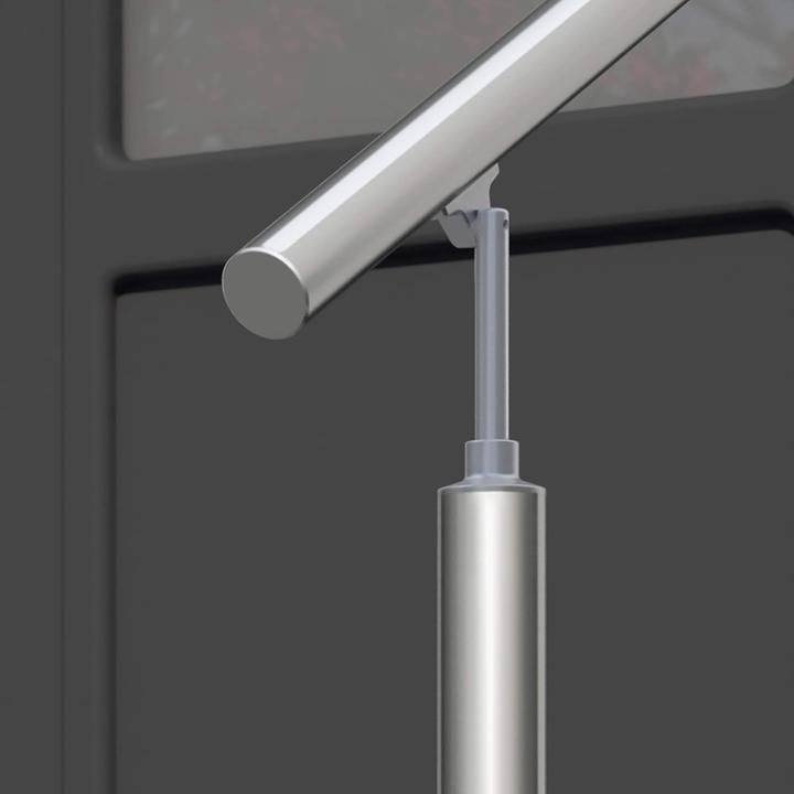 Produktbild Dolle Eingangsgeländer mit Wandanschluss 1,15 m (Aluminium)