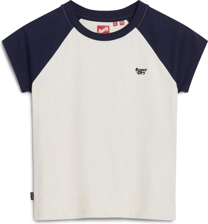 Beige clair tacheté, bleu marine soutenu