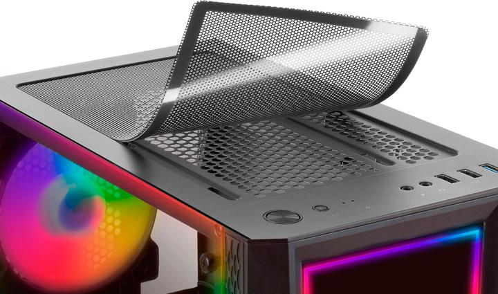 Produktbild Mars Gaming Boitier Moyen Tour ATX MC-ART RGB avec panneaux vitrés (Noir) (mATX, Mini-ITX, ATX)