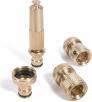 Produktbild Benson Schlauchverbinder Set 4 Stück Messing (Schlauchanschluss)