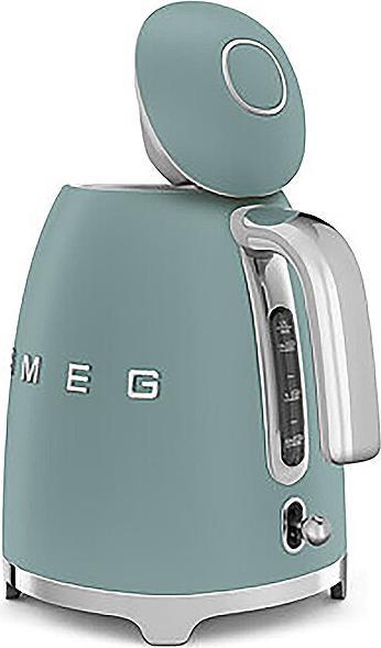 Actual product image Smeg KLF03EGMEU Kettle Emerald Green, 50s Style Aesthetics (1.70 l, EU plug)