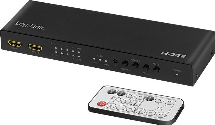 Actual product image LogiLink HDMI Matrix Switch