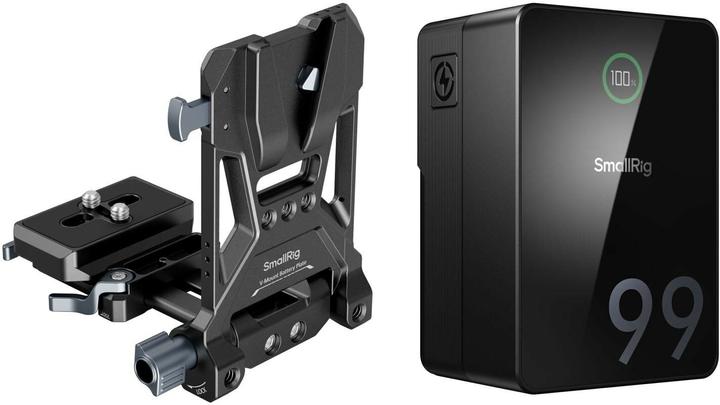 Immagine prodotto SmallRig VB99 Pro mini V Mount Battery (Kit) 5046 (Batteria della fotocamera)