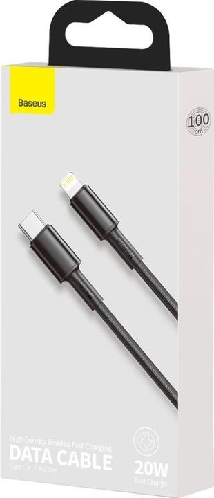 Actual product image Baseus USB C – Lightning (1 m, USB 4.0, 20 W)