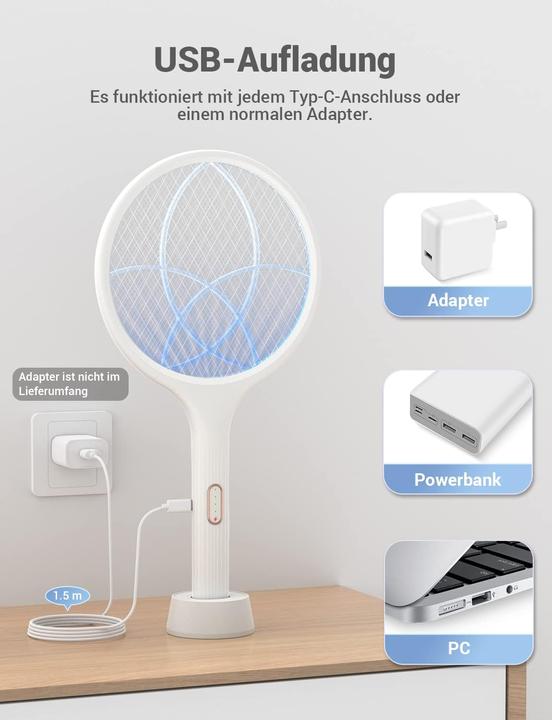 Produktbild LS Elektrische Fliegenklatsche Premium 2-in-1