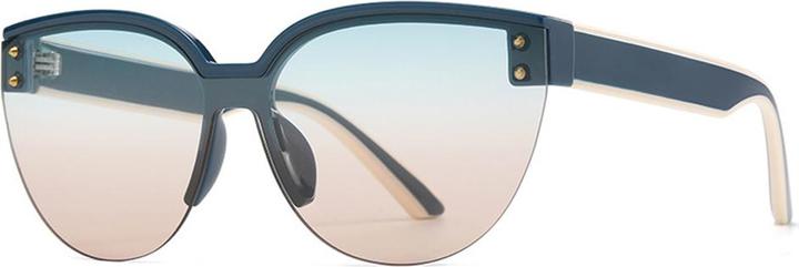 Techsuit - Sunglasses (6506) - for Women, PC Frame and Lens - Green / Brown