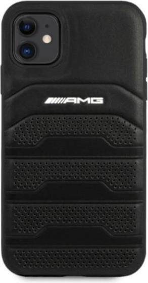 Produktbild Mercedes-Benz Hard Cover Debossed Black, für iPhone 11, AMHCN61GSEBK (Apple iPhone 11, Apple iPhone XR)