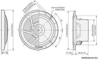 Produktbild Pioneer TS-MR1600 Marine (100 W, 16 cm)
