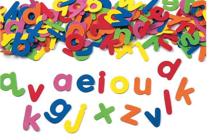 Colorations Colourings - Self-adhesive foam letter alphabet, set of 380