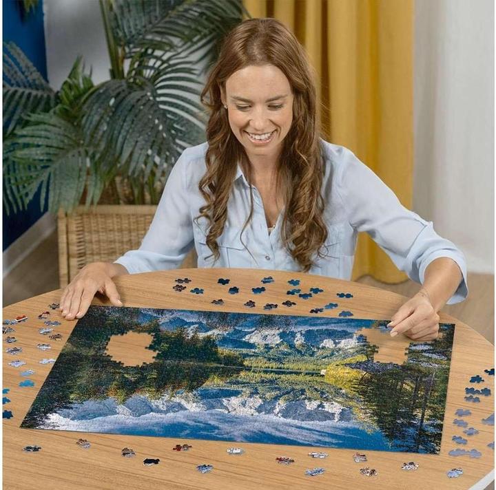 Productafbeelding Ravensburger De Eibsee met het Wetterstein-gebergte en de Zugspitze (1000 onderdelen)