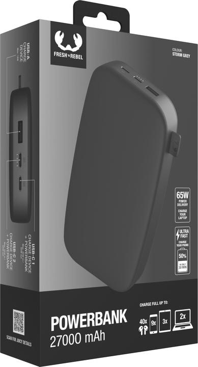 Actual product image Fresh'N Rebel Powerbank (27000 mAh, 65 W, 99.90 Wh)
