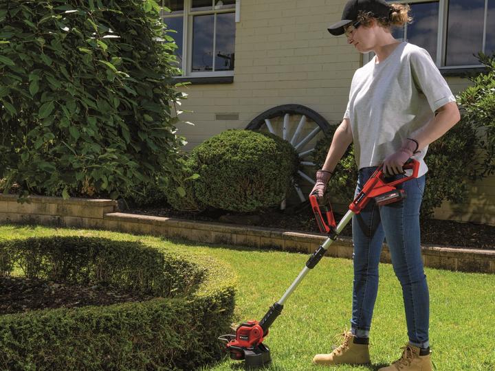 Actual product image Einhell GE-CT 18/28 Li cordless grass trimmer, 1x 4.0 Ah battery