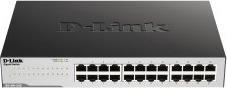 Immagine prodotto D-Link GO-SW-24G Non gestito L2 Gigabit Ethernet (10/100/1000) 1U Nero (24 Porti)