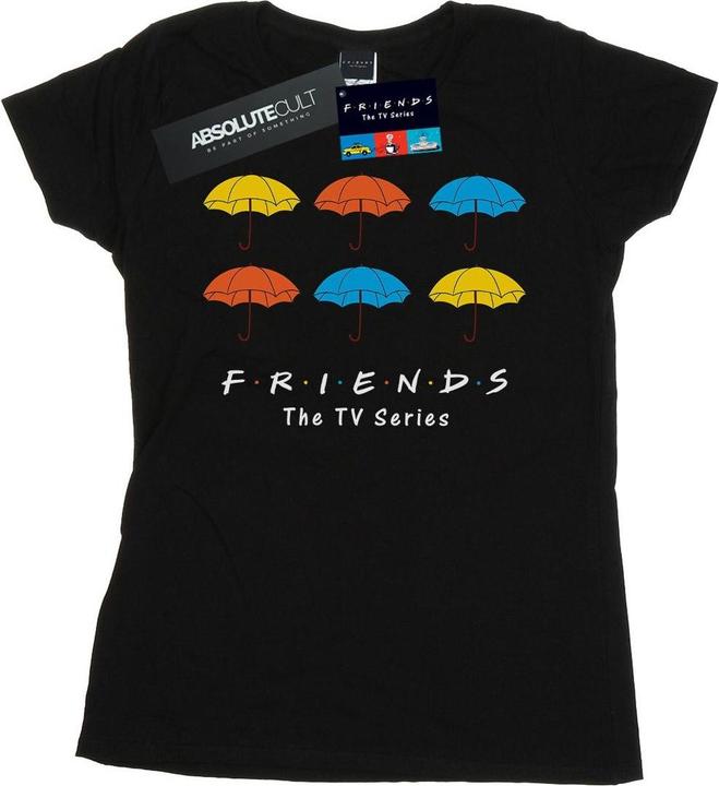 Friends Coloured Umbrellas TShirt (L)