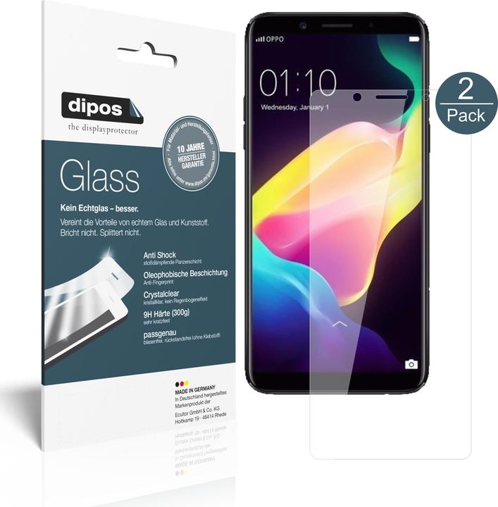 Actual product image Dipos Screen Protector Anti-Shock (2 Piece, Oppo F5 Youth)
