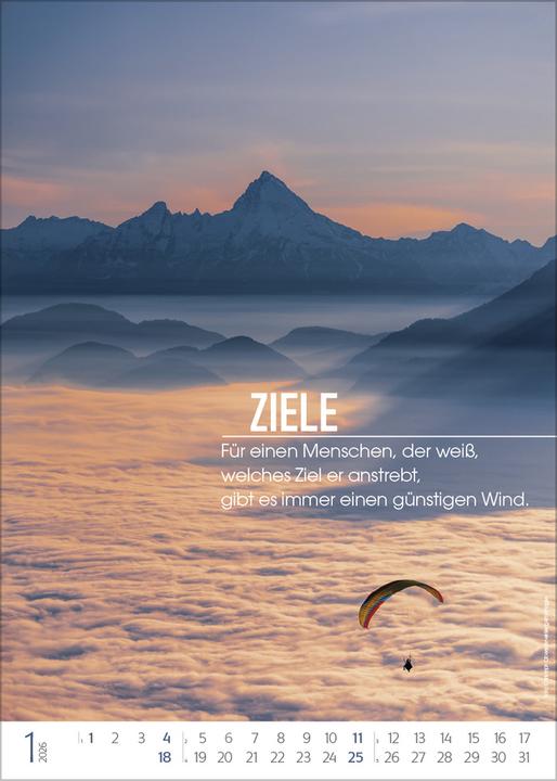 Image du produit Motivation 2026 (A3, Couverture rigide, Allemand)