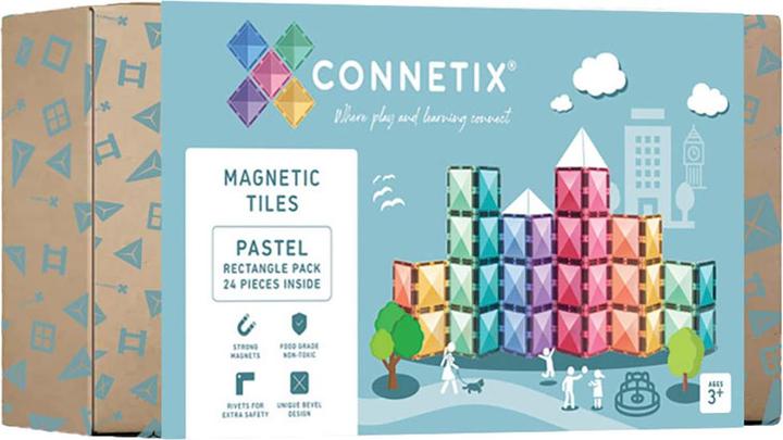 Actual product image Connetix Magnetic building blocks
