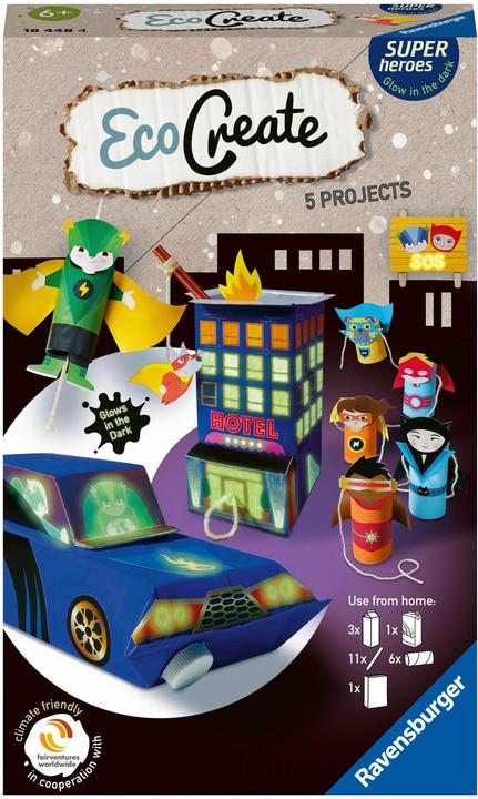 Image du produit Ravensburger EcoCreate Mini Superheroes