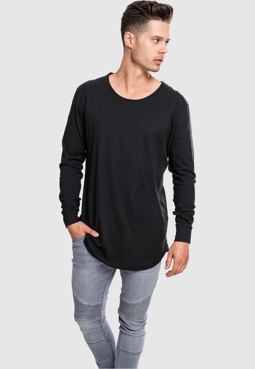 Immagine prodotto Urban Classics Tee L/S di moda a forma di lungo (S)