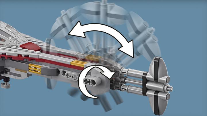 Produktbild LEGO The Arrowhead (75186, LEGO Star Wars)