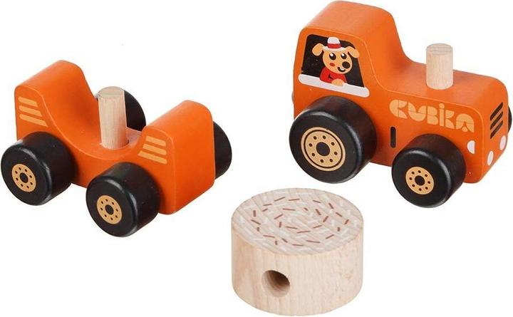 Produktbild Cubika Wooden toy "Tractor"