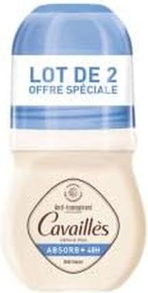 Actual product image Roge Cavailles Absorb 48H Anti-Trace Deodorant Roll-On 50ml - Pack of 2 (Roll-on, 50 ml)
