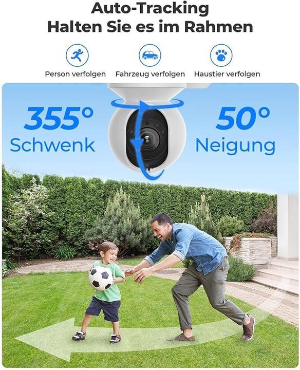 Actual product image Reolink E Series E560P PoE Cam (3840 x 2160 pixels)