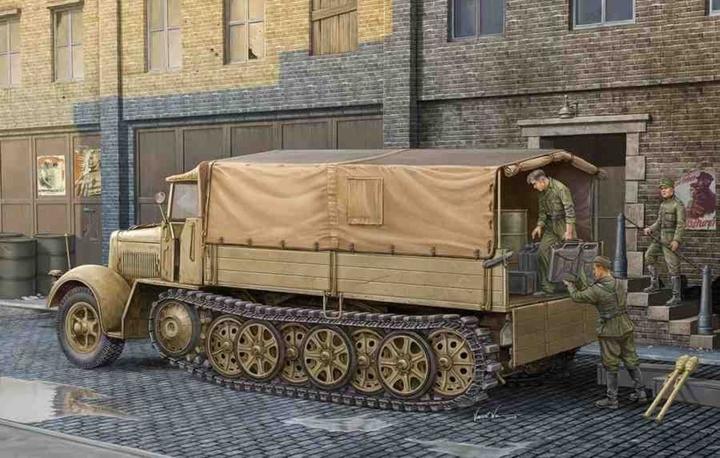 Produktbild Trumpeter German Sd.Kfz.7 Mittlere Zugkraftwagen8t Late Version