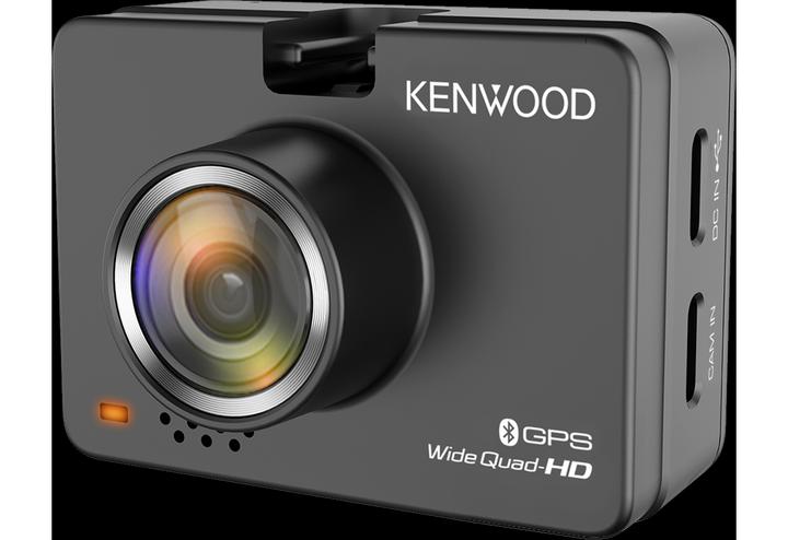Actual product image Kenwood DRV-A510W 2K WQHD DashCam 12/24V/GPS/WiFi/App (Built-in display, Wi-Fi, GPS receiver, Accelerometer, Built-in microphone, 2K)