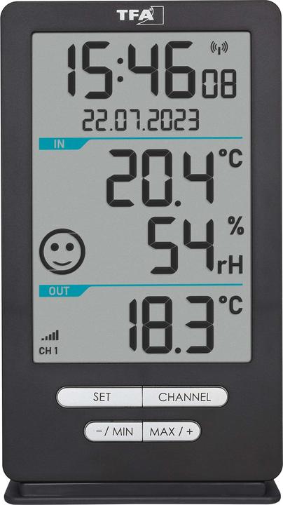 Actual product image TFA Radio thermometer